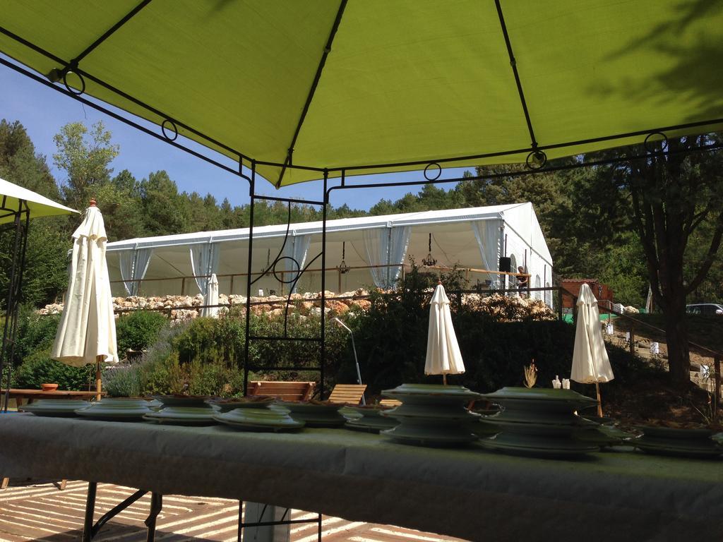 Hotel Rural Villarromana Saldana ภายนอก รูปภาพ